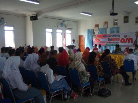 Plt Bupati Rohil Resmikan OSN Tingkat Kabupaten